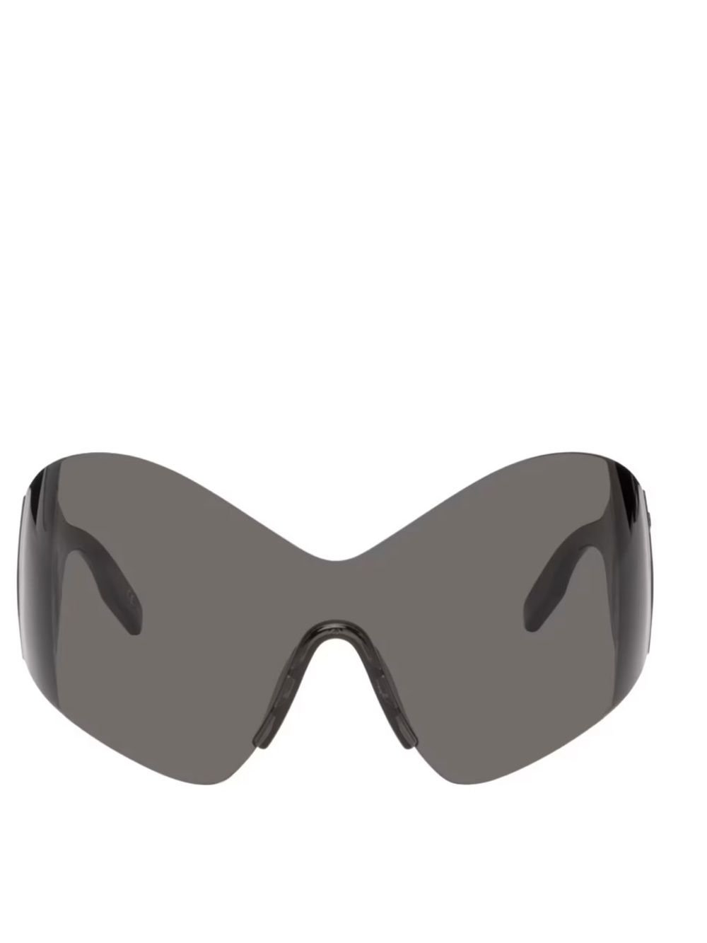 Balenciaga Gray Mask Butterfly Sunglasses Lens
